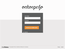Tablet Screenshot of enterprise.onevision.com